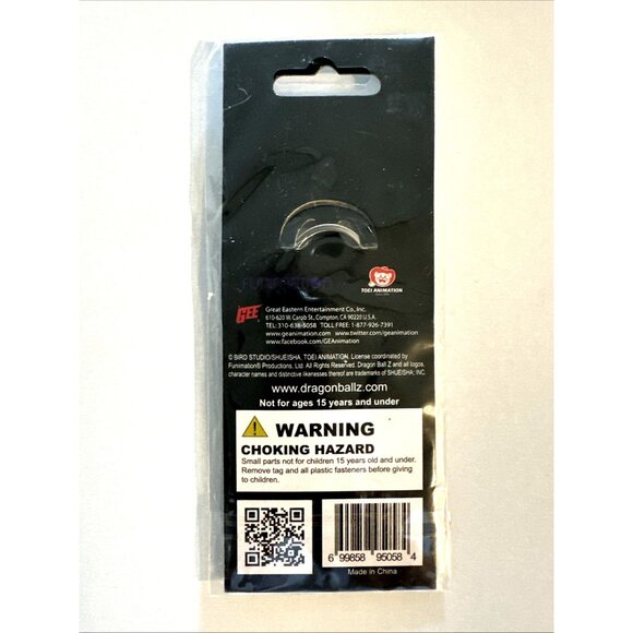 Dragonball Z Super Saiyan Goku Keychain Promo Metal Enamel Funimation New Sealed - Picture 3 of 3